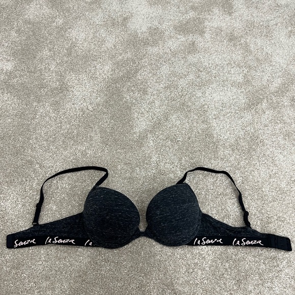 La Senza Remix Bra Black/Dark Grey Size 32C - Picture 2 of 8